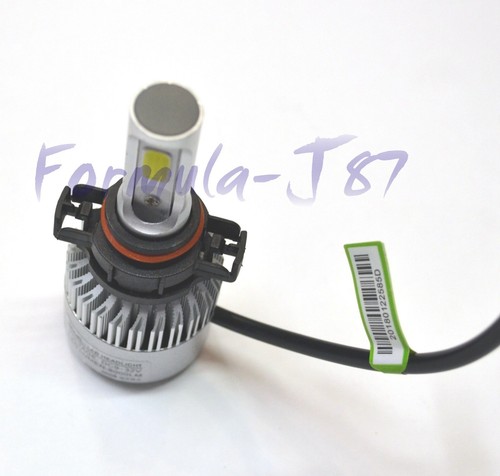 LED Kit N2 72W PS19W 12085 5201 6000K White Two Bulbs Daytime Light DRL Upgrade - Picture 4 of 12