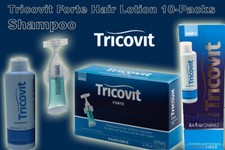 TRICOVIT FORTE HAIR LOTION MONTHLY 10-PACK  SHAMPOO