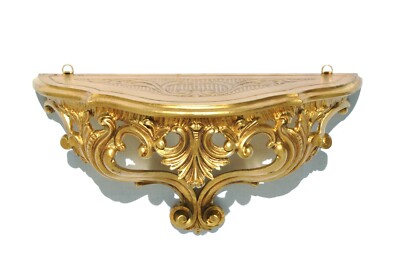 KONSOLE REGAL BAROCK STIL FAKE VINTAGE VENEZIANISCH SHABBY-CHIC VERSCHIEDENE FARBEN