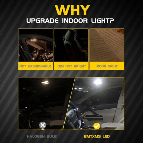 LED Interior Light Bulb For Volkswagen Caddy II III IV 2 3 4 MK2 MK3 MK4 96-2019 - Image 2 of 4