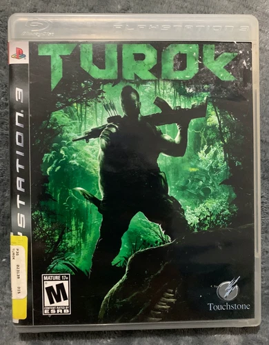 Turok (Sony PlayStation 3, 2008) PS3 CIB Complete W/ Manual -Very Good Condition