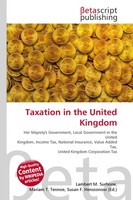 Lambert M. Surhone (U. A.) | Taxation In The United Kingdom | Taschenbuch (2026)