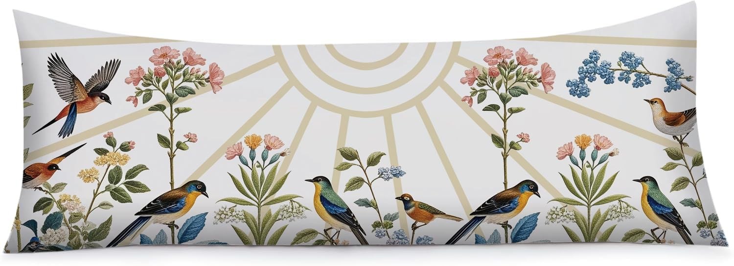 Case, Printed Body Pillow Cases With Hidde...