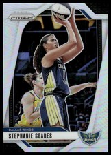 Stephanie Soares 2024 Panini Prizm WNBA #47 Silver Prizms Dallas Wings