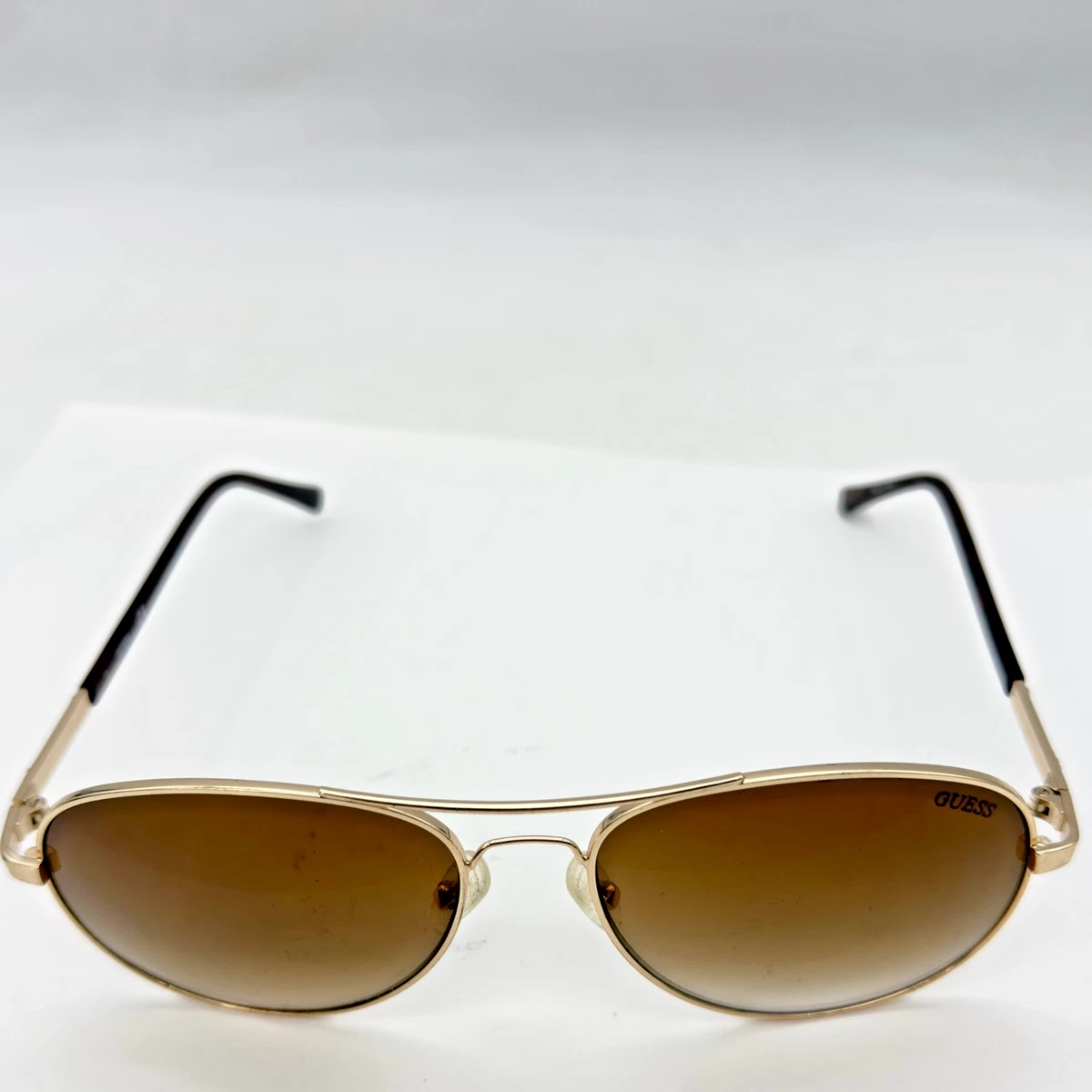 GUESS Brown Aviator Sunglasses for Women for sale | eBay display picture 1
