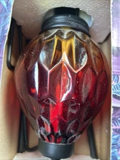 Stunning HD Designs Outdoors Table Top Oil Torch - Yellow / Red , New In Box