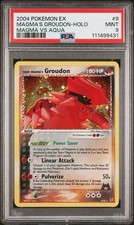 2004 POKEMON EX TEAM MAGMA VS TEAM AQUA #9 TEAM MAGMA'S GROUDON-HOLO PSA 9 on eBay