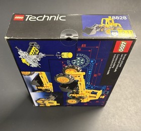 Vintage 1993 LEGO Technic Front End Loader 8828 Complete