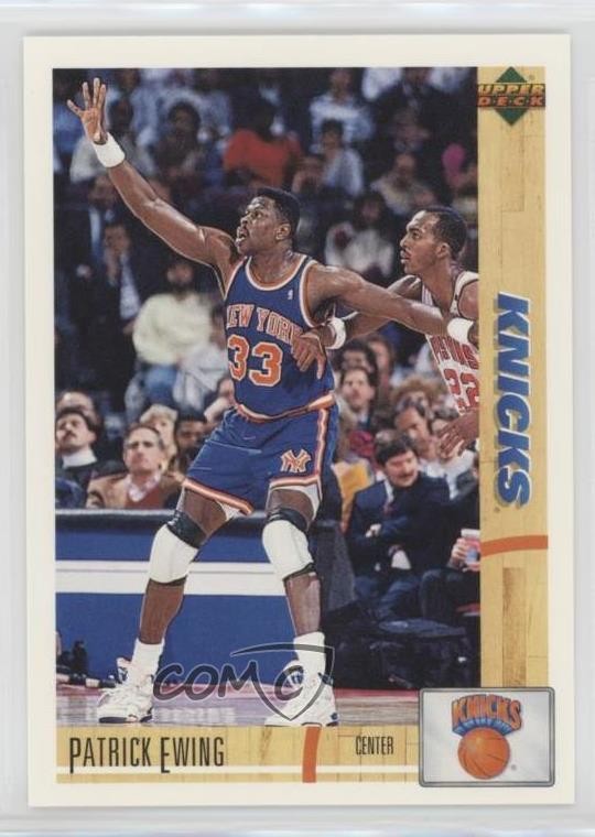 1991-92 Upper Deck International Spanish Patrick Ewing #76 HOF 0l9v
