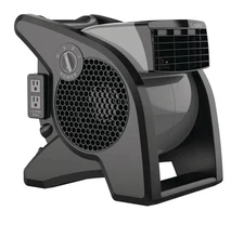 Lasko 11.2 in. 3-Speed High Velocity Pivoting Blower Fan with Outlets in Gray*