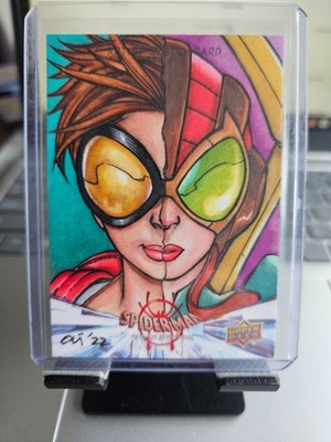 Upper Deck Spider-man: Into the Spider-verse Sketch Viskratos 1/1 L@@K
