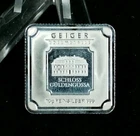 10 Grams Geiger Germany .999 Fine Silver Bar 10 Gram  #7545
