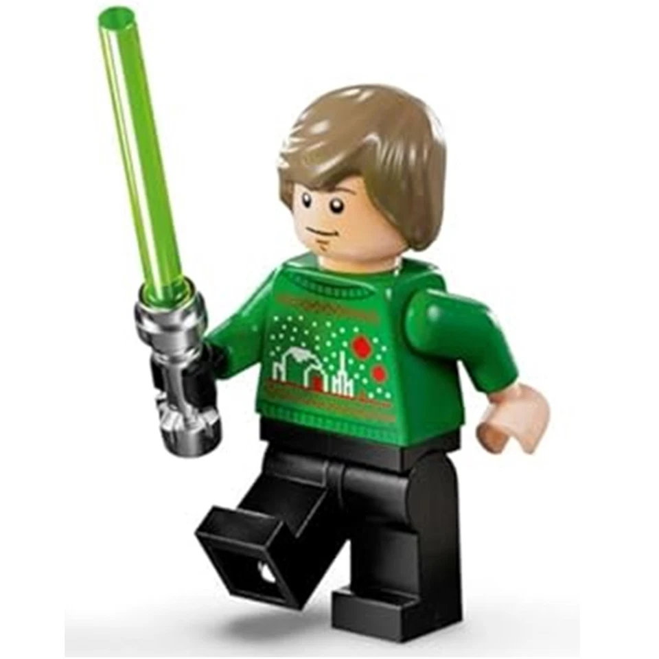 LEGO Star Wars Luke Skywalker Christmas Jumper Festive from set 75395