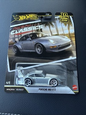 Hot Wheels Premium Car Culture Modern Classics Porsche 993 GT2 - 1:64 Diecast