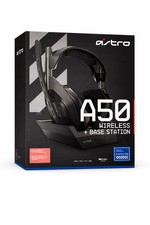 ASTRO Gaming A50 Wireless Headset Gen 4 Dolby Audio PS5, PS4, PC, Mac - Black