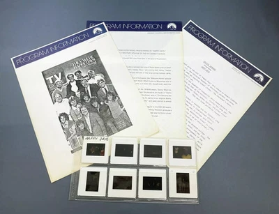 Happy Days - Paramount Pictures (1984) - Set de 8 Diapositives et Documents Prom - Photo 1/4