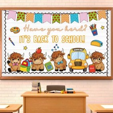 Back to School Bulletin Board Set to School Classroom Decor