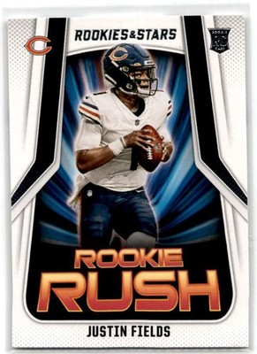 2021 Panini Rookies & Stars #RR-4 Justin Fields Rookie Rush Bears