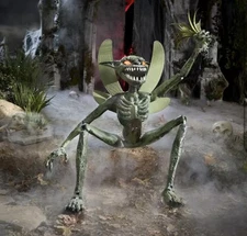 New Home Depot 5ft Grave & Bones LED Ultraposeable Evil Pixie Single Prop