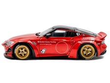 1/43 2022 Nissan Pandem Fairlady Z RHD (Right Hand Drive) Red Metallic with
