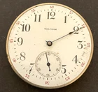 Antique 1903 Waltham 1894 210 Pocket Watch Movement Parts/Repair 12s 7j USA