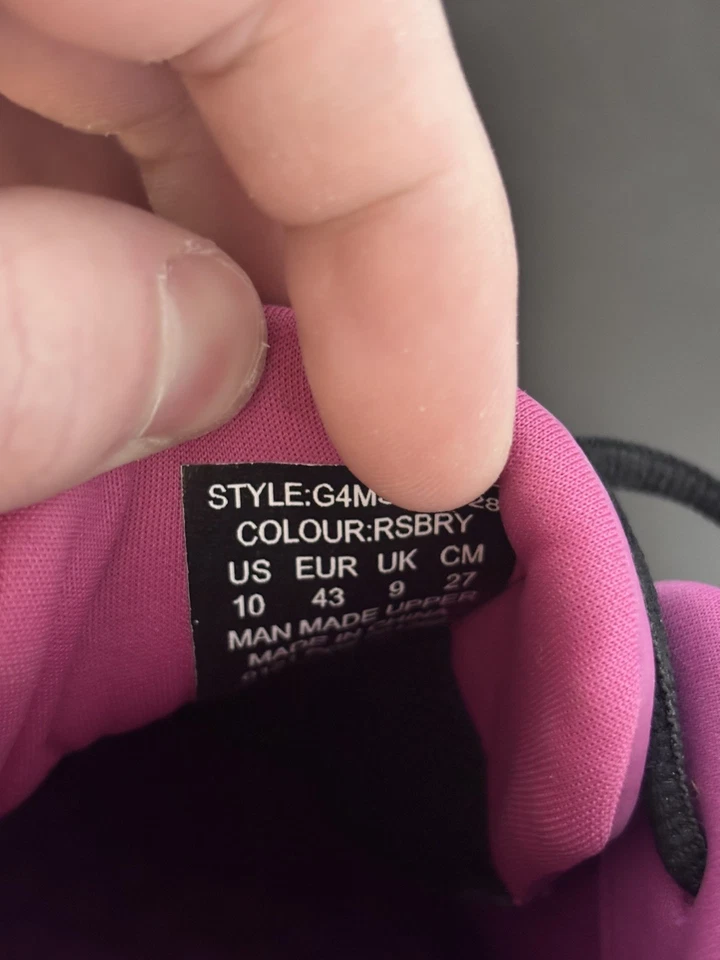 Zapatos de golf G/Fore para hombre MG4+ rosa frambuesa azul talla 10 usados Foto 4 de 4