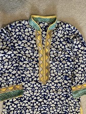 Women’s traditional Kameez Hand Block Cotton Tailor made Indian Pakistani Wear