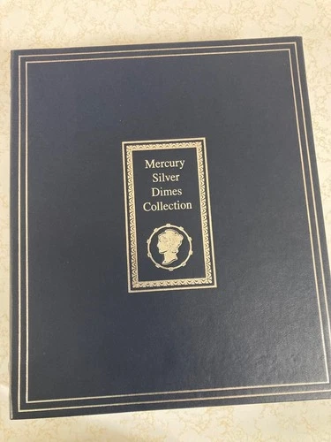 DANBURY MINT MERCURY SILVER DIMES COLLECTION    1916-1945