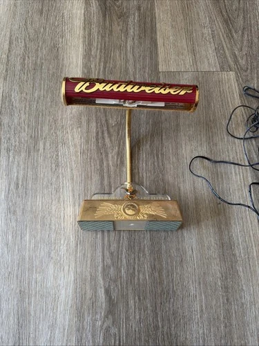 Vintage Budweiser Beer Cash Register Light (Tested/ Works) Desk Light