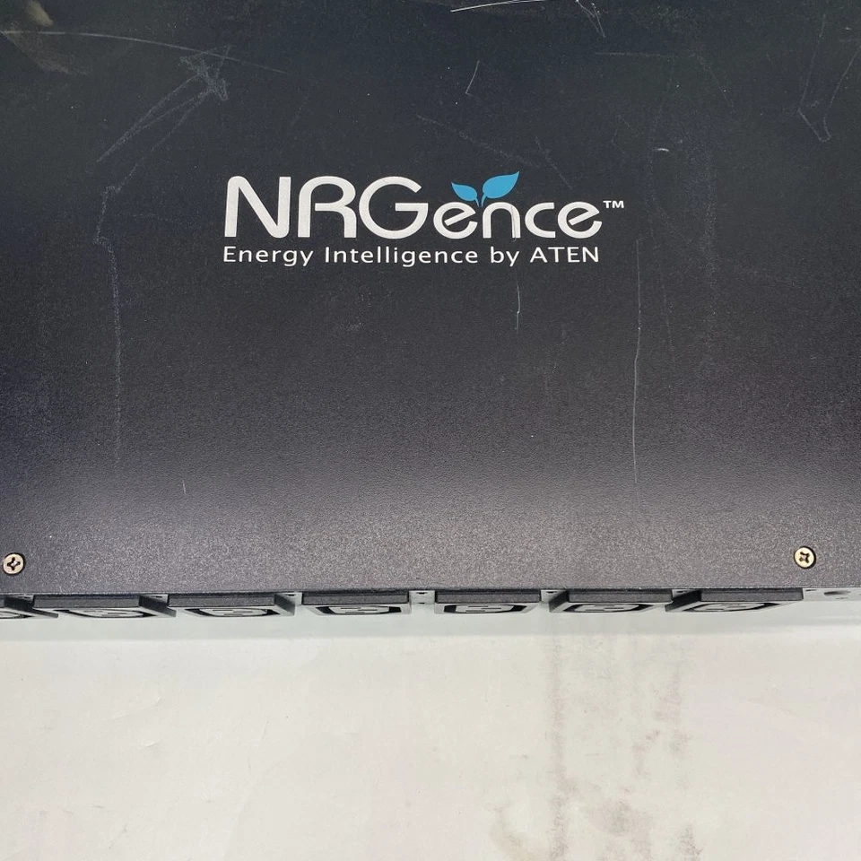 Metered Networked PDU SNMP Ethernet IEC C13x7 C19x1 ATEN PE6108G 1HE Rack - Bild 4 von 4