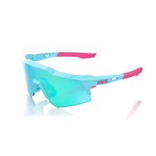 100 Youth Speedcraft XS LE Tatis 4 Sunglasses - Soft Tact Blue; Blue Topaz Mirr