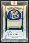 2023 National Treasures Puka Nacua Rookie Patch Auto Green Jersey Number #3/17