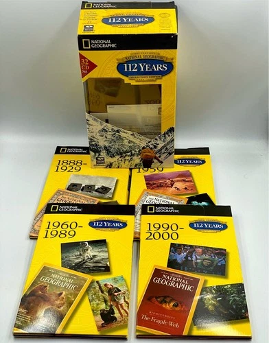 The Complete National Geographic 112 Years [CD-ROM] PC Windows/Mac • 32 Disc Set