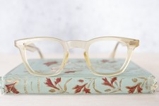Vintage Willson safety Eyeglass 1970s USA Safety Glasses 44-24 Preppy Old Money