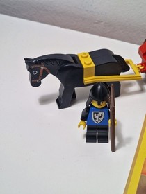 Lego Vintage Set Legoland Castle 6011 Black Knight's Treasure, with instructions