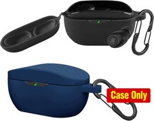 2 Pack Soft Silicone Case for JBL Vibe Buds 2 / Bluetooth Headphones