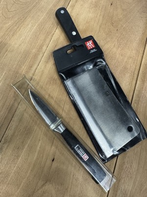 zwilling j.a. henckels  31734-150 5 3/4  clever 31070-080  4  paring Knife Lot 2