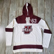 UMass CHAMPION White Hoodie Size S Retail 78