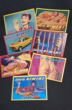 MAURIZIO CATTELAN - 7 cartoline "Saluti da Rimini" (2015) NUOVE