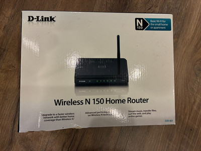D-LINK Wireless N150 Home Router Network Gear Tech