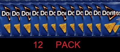 Doritos COOL RANCH Flavor Snack Tortilla Chips 9.25 oz Bag - 12 PACK