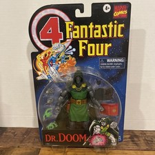 Hasbro Dr. Doom Fantastic Four Marvel Legends Retro 6  Action Figure