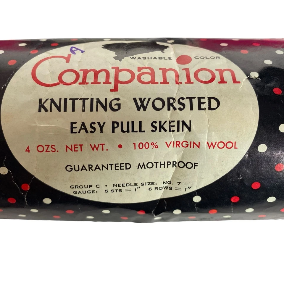 Lote de 4 fios de lã virgem penteada de tricô Spinnerin Companion rosa DESCONTINUADO - Imagem 3 de 4