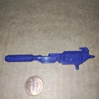 Vintage Transformers GEN 1 ASTROTRAIN'S PURPLE RIFLE Accessory 1985 Hasbro