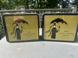 Vintage Gashlycrumb Tinies Edward Gorey Metal Tin Lunch Box With Rare Prototype!