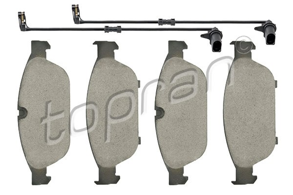 Bremsbelagsatz Scheibenbremse Topran 115 101 FüR A6 Audi C7 4G2 4GC Avant 4G5 A7-image