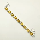 Citrine Gemstone Ethnic Handmade Bracelet Jewelry 20 Gms Gift For Her AB 97202