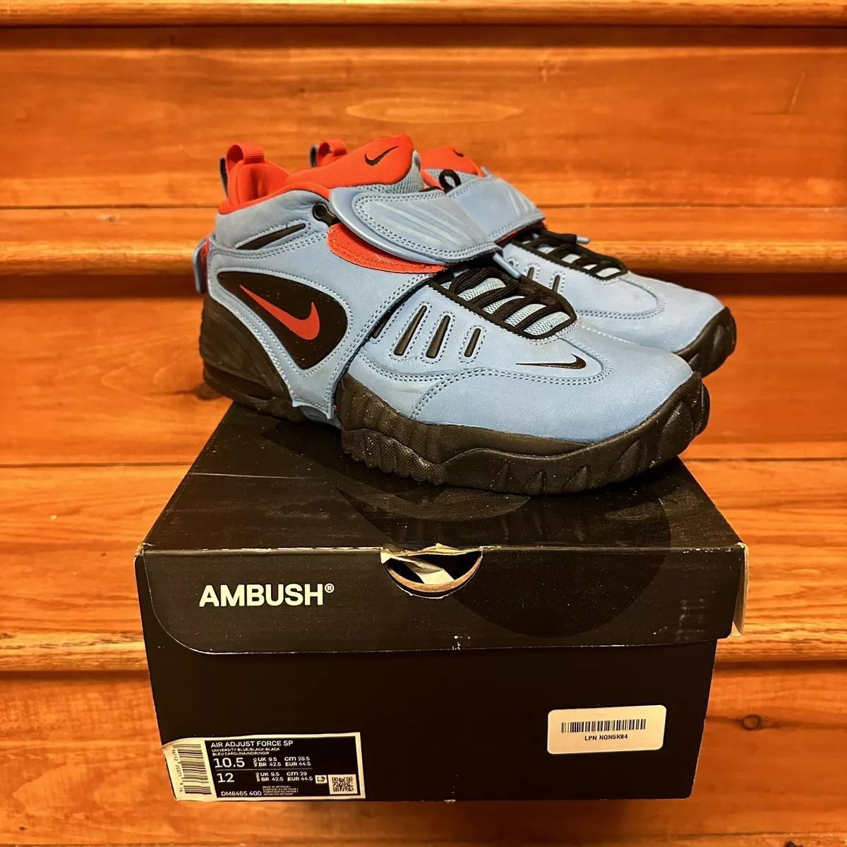 Nike Air Adjust Force X Ambush “University Blue” Size 10.5 DM8465-400