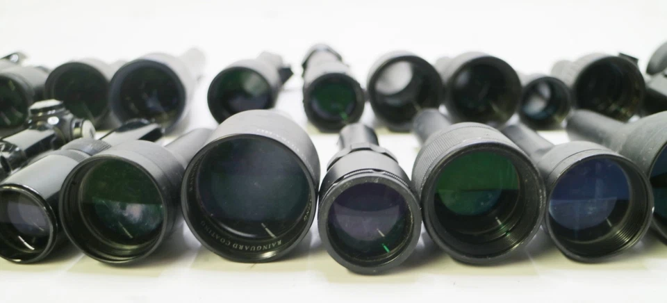 Lot of 23 pcs Broken Bushnell Riflescope Ends / Lenses Parts Elite Banner Trophy - Image 4 of 4