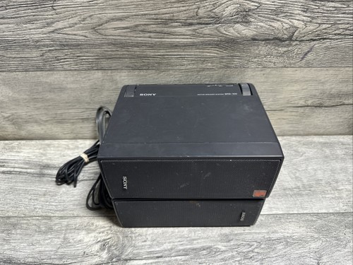 Vintage Sony SRS-100 Speakers L48 - Picture 2 of 3